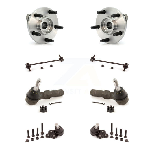 Bearing Lower Ball Joint Outer Tie Rod Sway Bar Link Front Kit For Chevrolet HHR