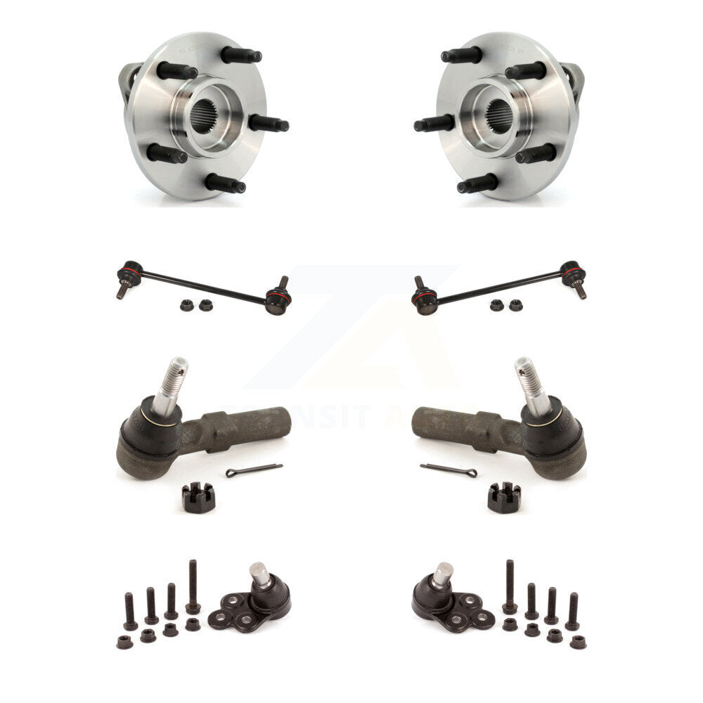 Bearing Lower Ball Joint Outer Tie Rod Sway Bar Link Front Kit For Chevrolet HHR