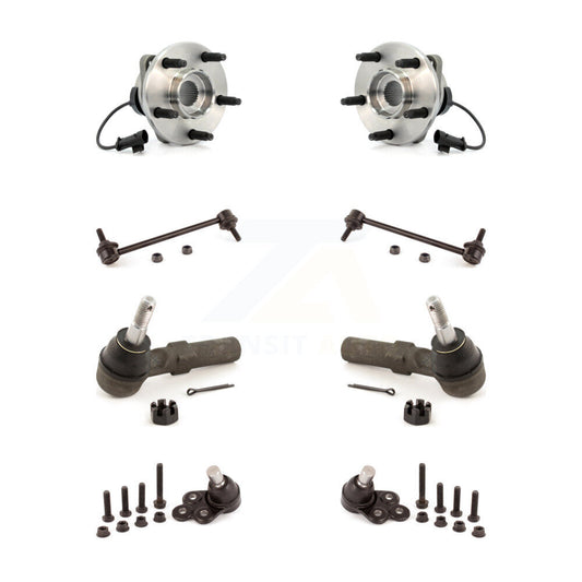 Bearing Lower Ball Joint Outer Tie Rod Sway Bar Link Front Kit For Chevrolet HHR