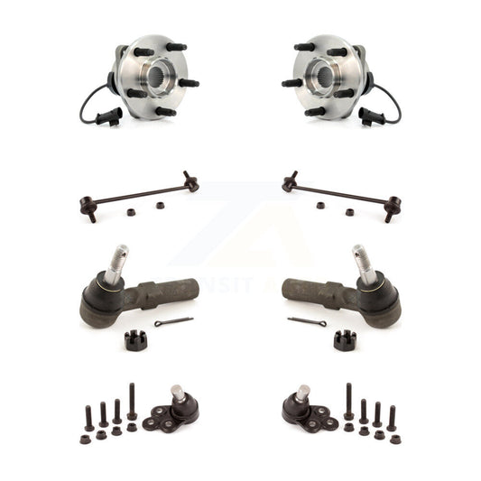 Bearing Lower Ball Joint Outer Tie Rod Sway Bar Link Front Kit For Chevrolet HHR