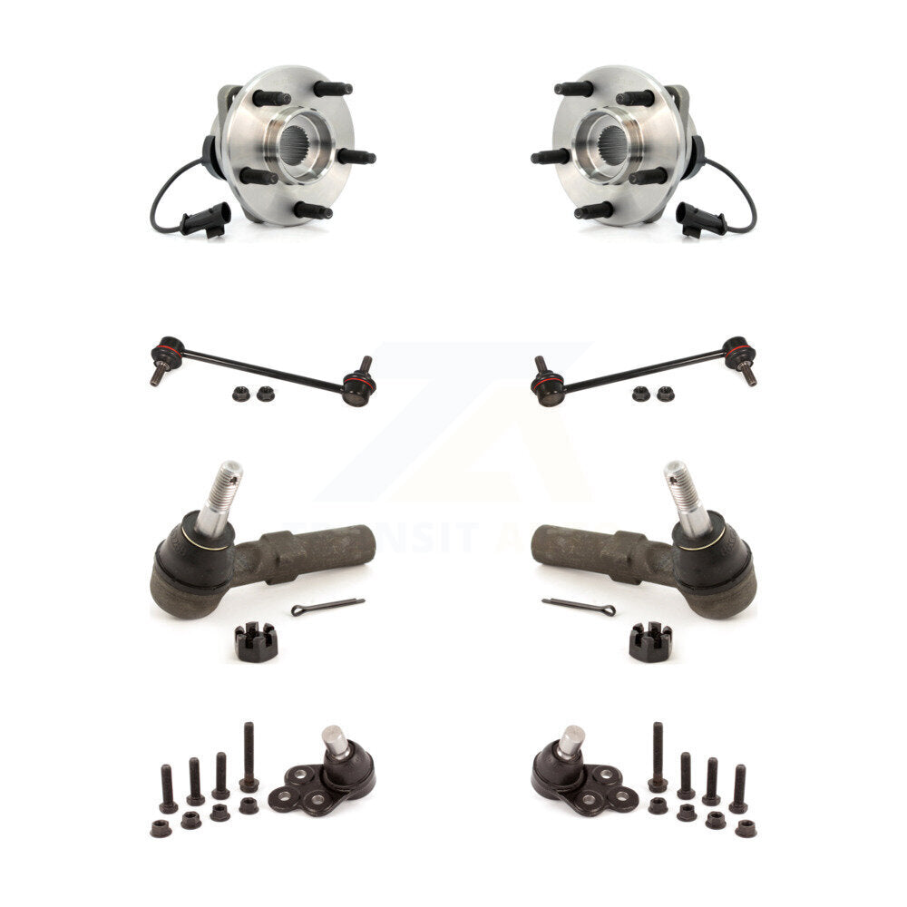 Bearing Lower Ball Joint Outer Tie Rod Sway Bar Link Front Kit For Chevrolet HHR