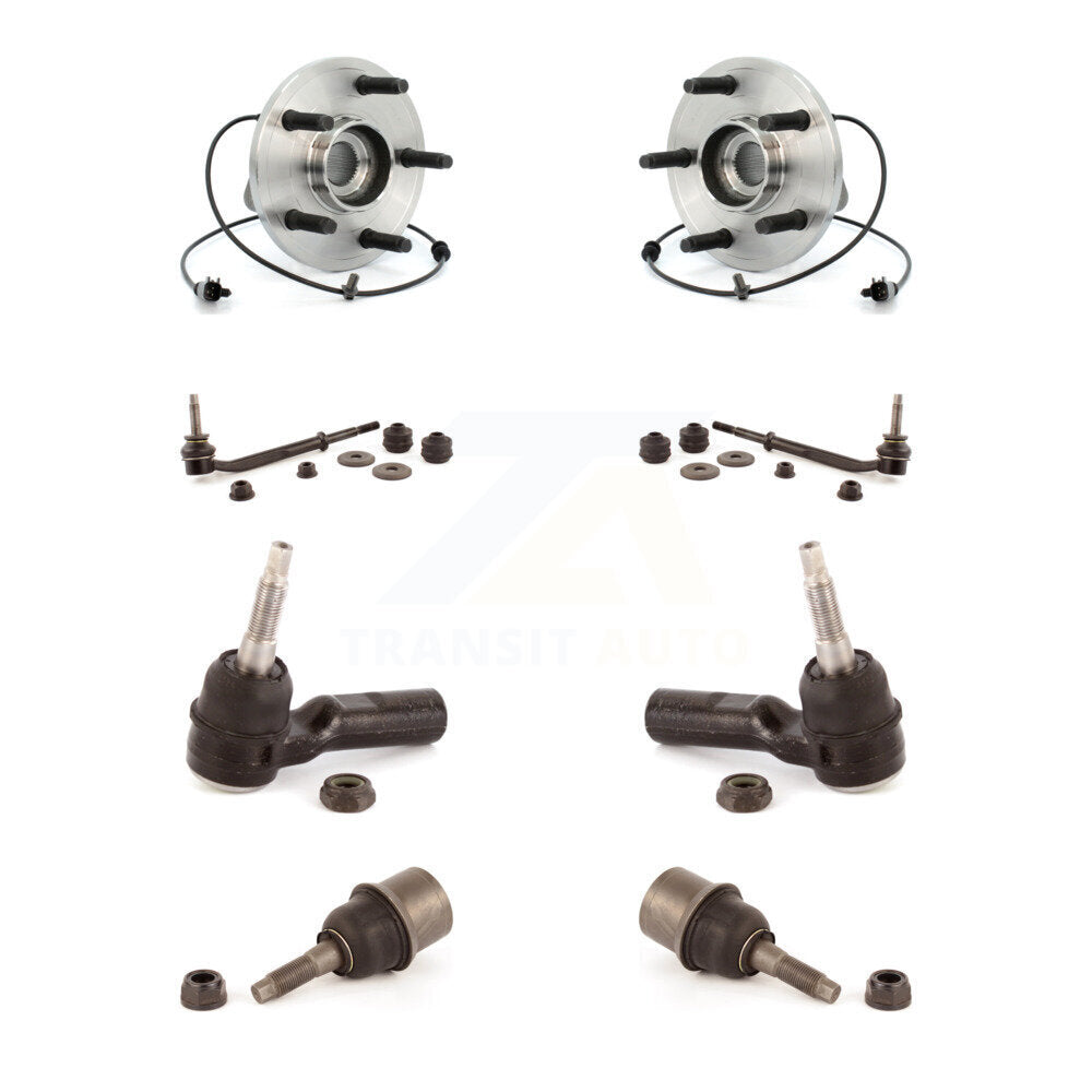 Bearing Lower Ball Joint Outer Tie Rod Sway Bar Link Front Kit For Dodge Durango