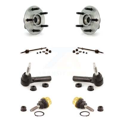 Hub Bearing Lower Ball Joint Outer Tie Rod End Link Front Kit For Dodge Ram 1500