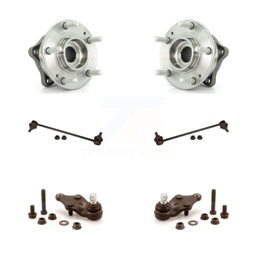 Bearing Lower Ball Joint & Link Front Kit For Hyundai Santa Fe Sport Kia Sorento