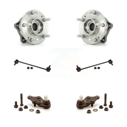 Bearing Lower Ball Joint & Link Front Kit For Hyundai Santa Fe Sport Kia Sorento