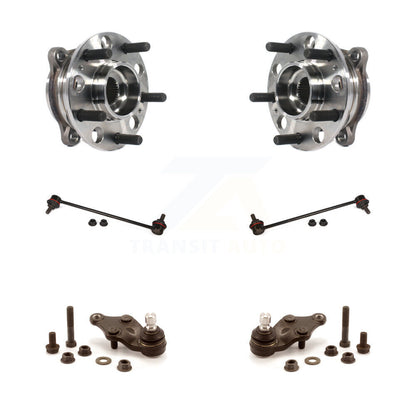 Bearing Lower Ball Joint & Sway Bar Link Front Kit For Hyundai Santa Fe Sport XL