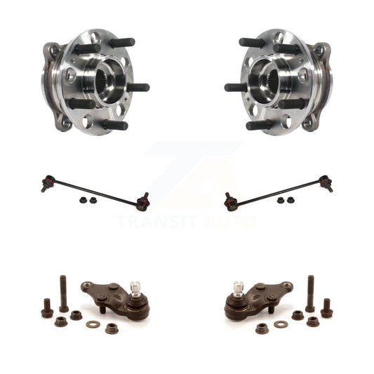 Bearing Lower Ball Joint & Sway Bar Link Front Kit For Hyundai Santa Fe Sport XL