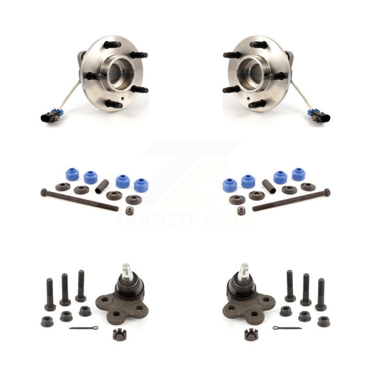 Hub Bearing Lower Ball Joint Link Front Kit For Buick LeSabre Pontiac Bonneville