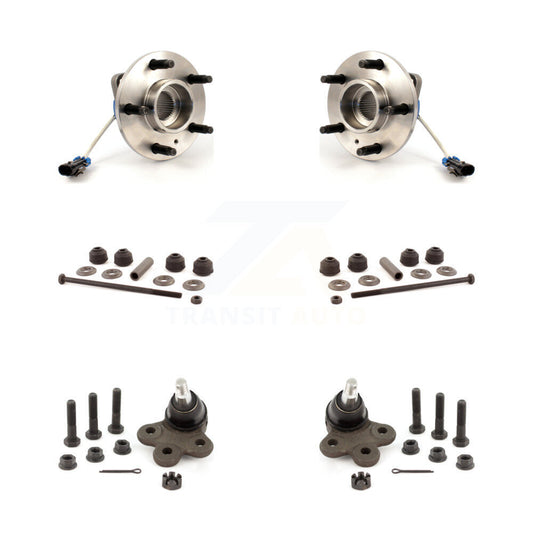 Hub Bearing Lower Ball Joint Link Front Kit For Buick LeSabre Pontiac Bonneville