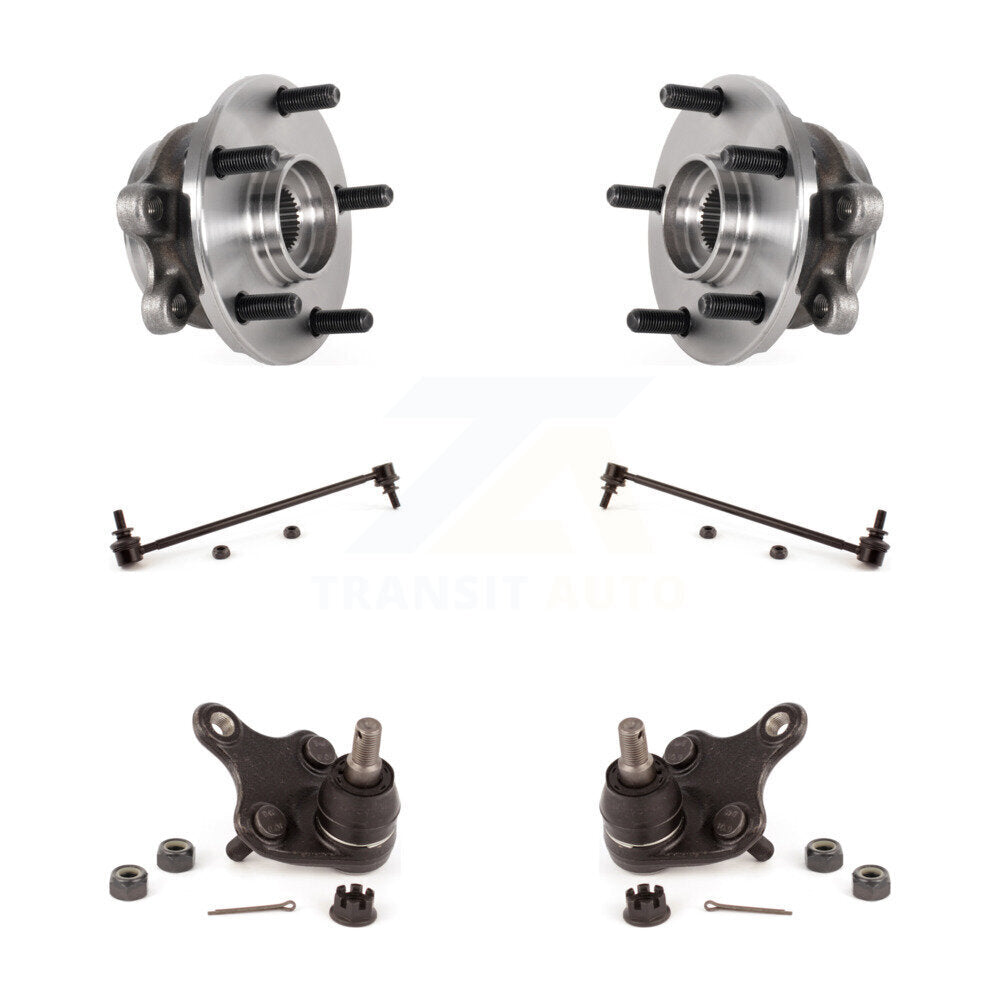 Bearing Lower Ball Joint & Sway Bar Link Front Kit For Lexus NX300 NX200t NX300h