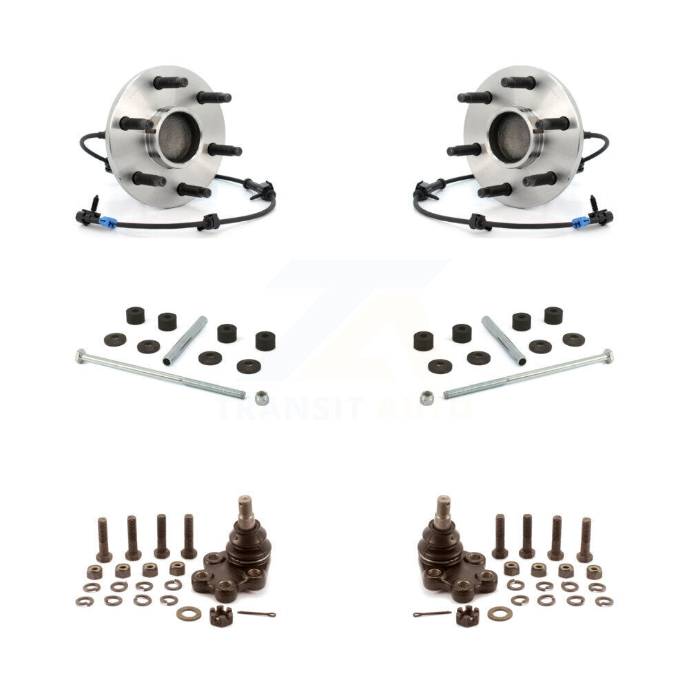 Bearing Lower Ball Joint Link Front Kit For Chevrolet Silverado 1500 GMC Sierra