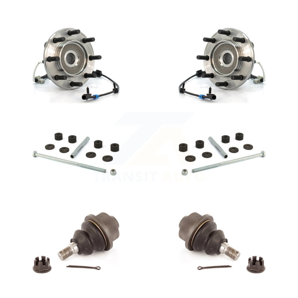 Bearing Lower Ball Joint Link Front Kit For Chevrolet GMC Sierra 3500 Silverado
