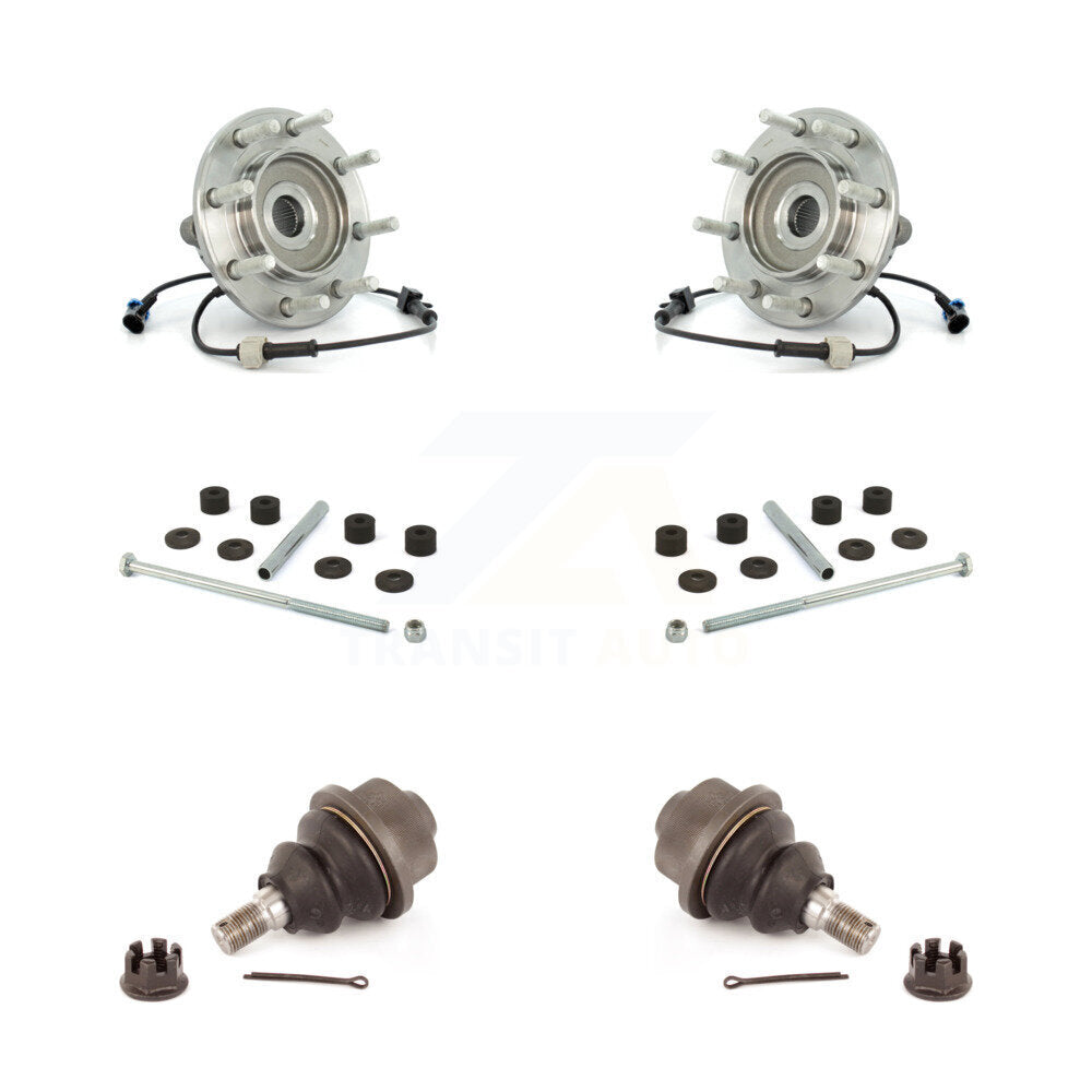 Bearing Lower Ball Joint Link Front Kit For Chevrolet GMC Sierra 3500 Silverado