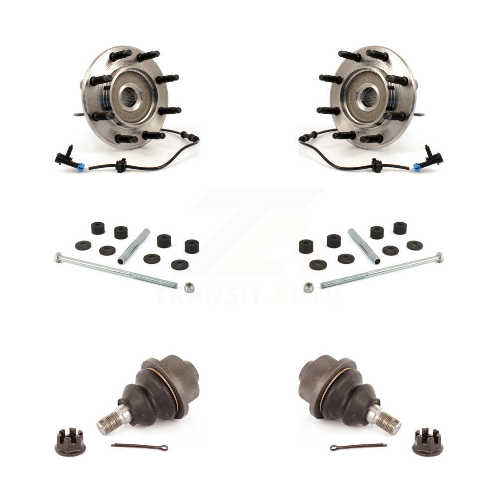 Bearing Lower Ball Joint Link Front Kit For Chevrolet GMC Sierra 2500 HD 3500 H2