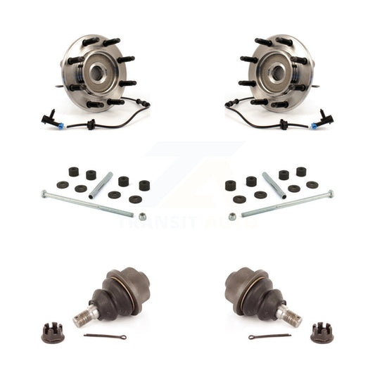 Bearing Lower Ball Joint Link Front Kit For Chevrolet GMC Sierra 2500 HD 3500 H2