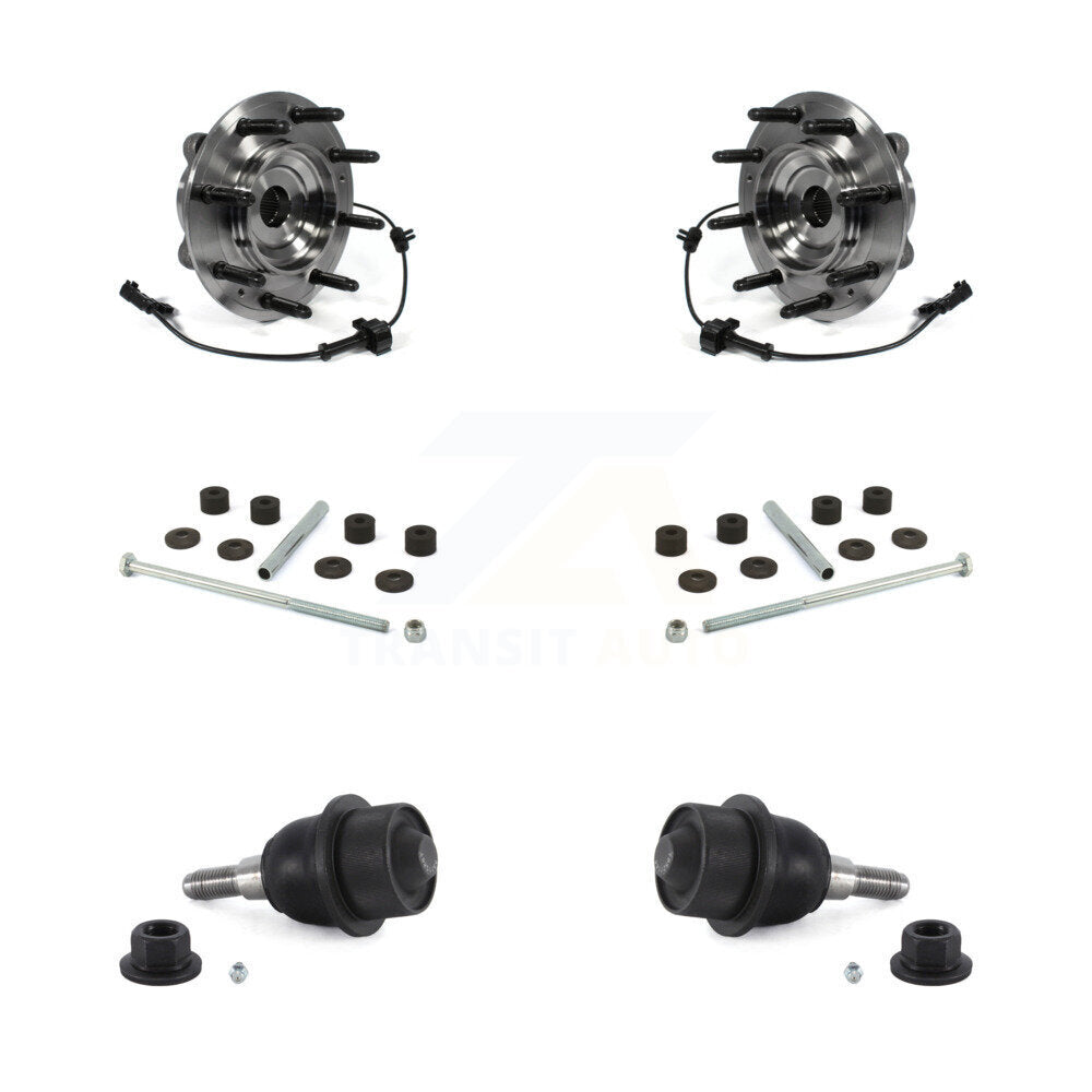 Bearing Lower Ball Joint & Link Front Kit For GMC Chevrolet Sierra 2500 HD 3500