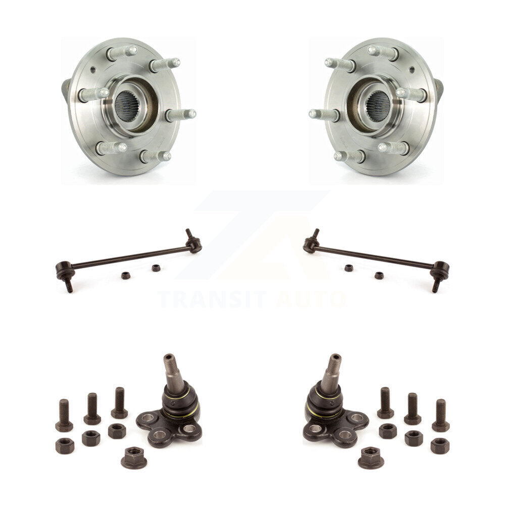 Bearing Lower Ball Joint & Link Front Kit For GMC Acadia Buick Enclave Chevrolet