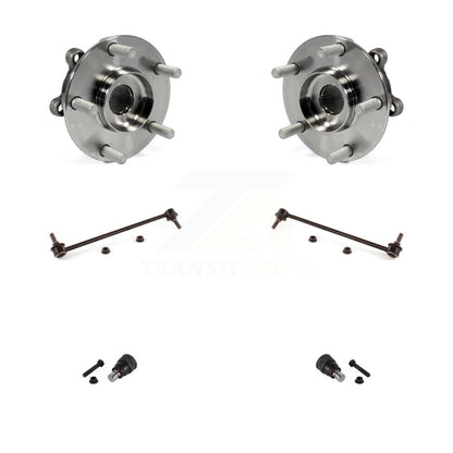 Hub Bearing Lower Ball Joint Sway Bar Stabilizer Link Front Kit For Mazda CX-5 6