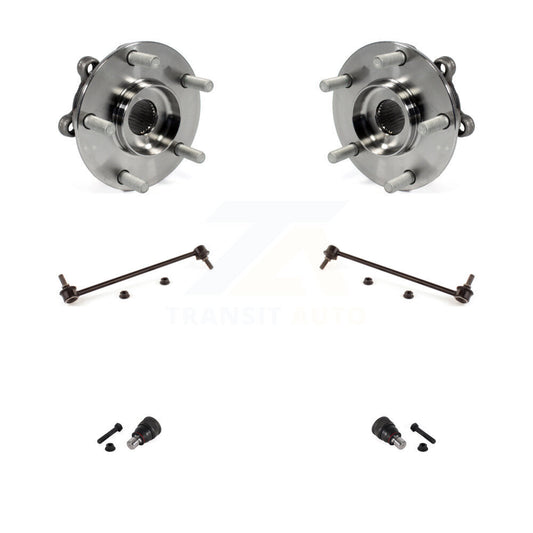 Hub Bearing Lower Ball Joint Sway Bar Stabilizer Link Front Kit For Mazda CX-5 6