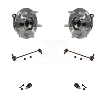 Hub Bearing Lower Ball Joint & Sway Bar Link Front Kit For 2016-2021 Mazda CX-3