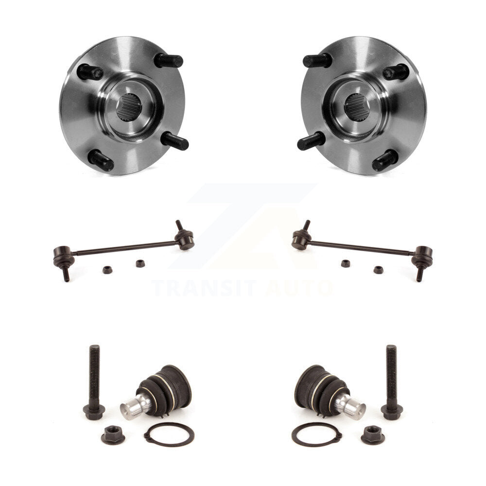 Bearing Assembly Lower Ball Joint Sway Bar Link Front Kit For Nissan Versa Cube