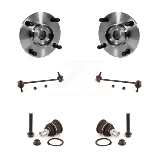 Bearing Assembly Lower Ball Joint Sway Bar Link Front Kit For Nissan Versa Cube