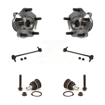 Bearing Lower Ball Joint & Link Front Kit For Nissan Sentra NV200 LEAF Chevrolet
