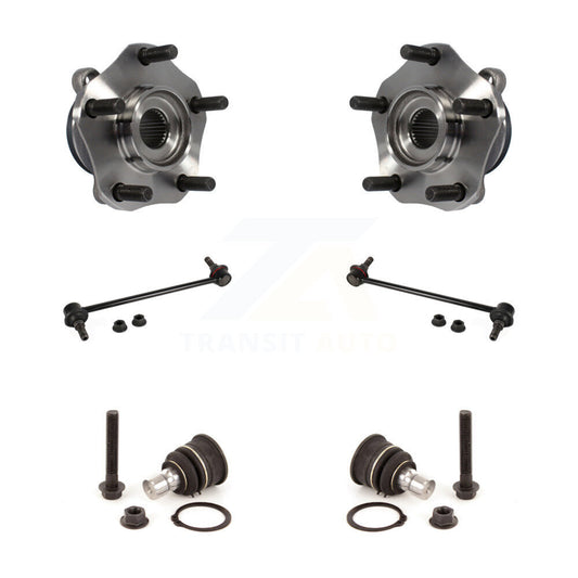 Bearing Lower Ball Joint & Link Front Kit For Nissan Sentra NV200 LEAF Chevrolet