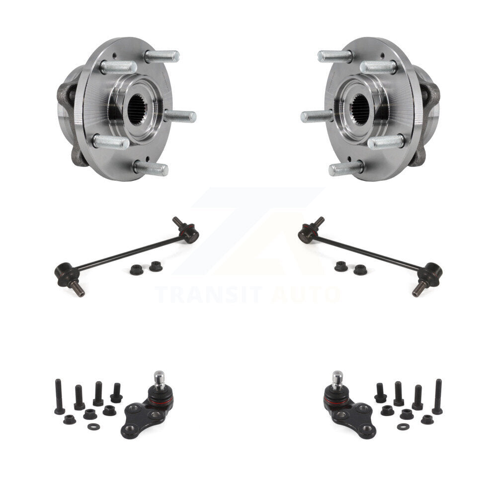 Bearing Assembly Lower Ball Joint Sway Bar Link Front Kit For 2017-2019 Kia Soul