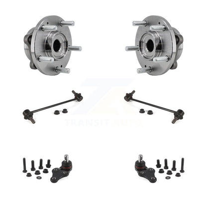 Bearing Assembly Lower Ball Joint Sway Bar Link Front Kit For 2017-2019 Kia Soul