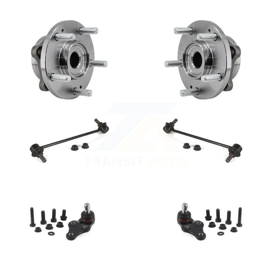 Bearing Assembly Lower Ball Joint Sway Bar Link Front Kit For 2017-2019 Kia Soul
