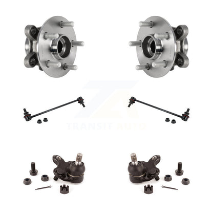 Hub Bearing Lower Ball Joint Link Front Kit For Toyota Corolla Prius Prime AWD-e