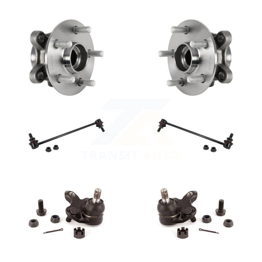 Hub Bearing Lower Ball Joint Link Front Kit For Toyota Corolla Prius Prime AWD-e