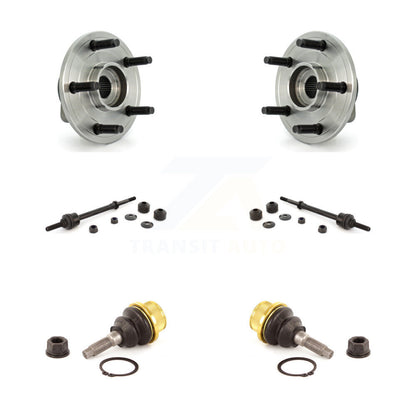 Hub Bearing Lower Ball Joint Link Front Kit For Dodge Ram 1500 With 5 Lug Wheels