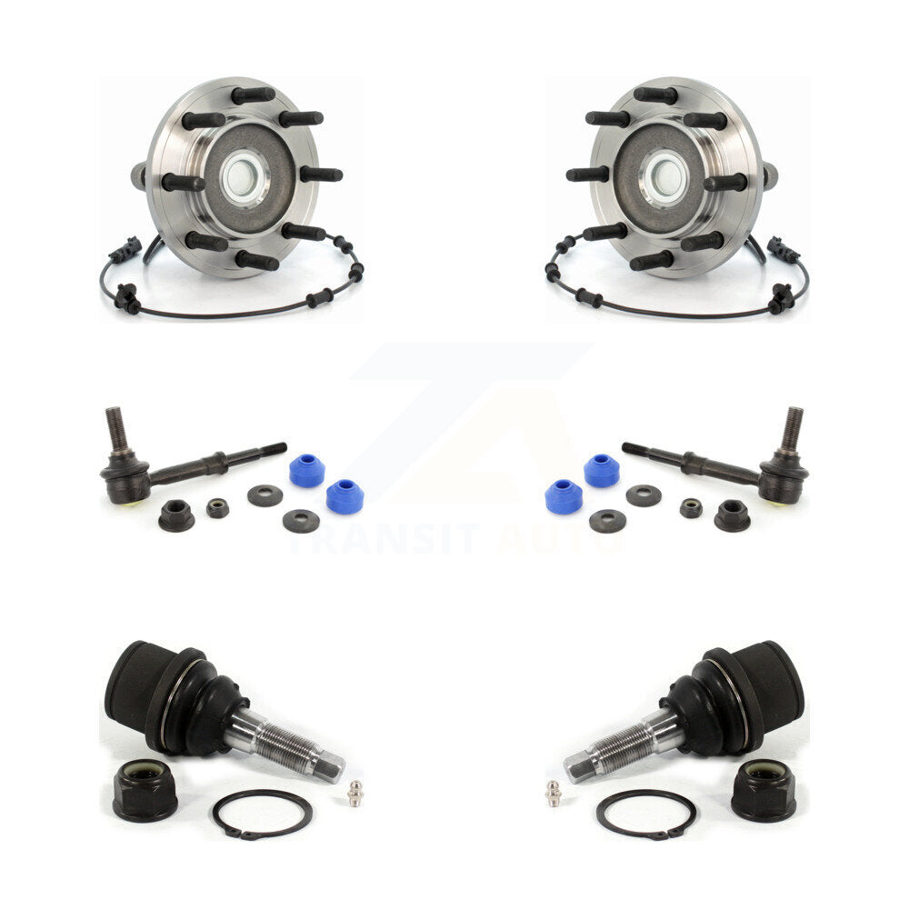 Bearing Lower Ball Joint & Sway Bar Stabilizer Link Front Kit For Dodge Ram 3500