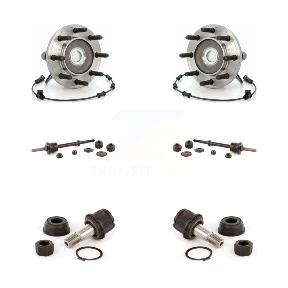 Bearing Lower Ball Joint & Sway Bar Stabilizer Link Front Kit For Ram 3500 Dodge