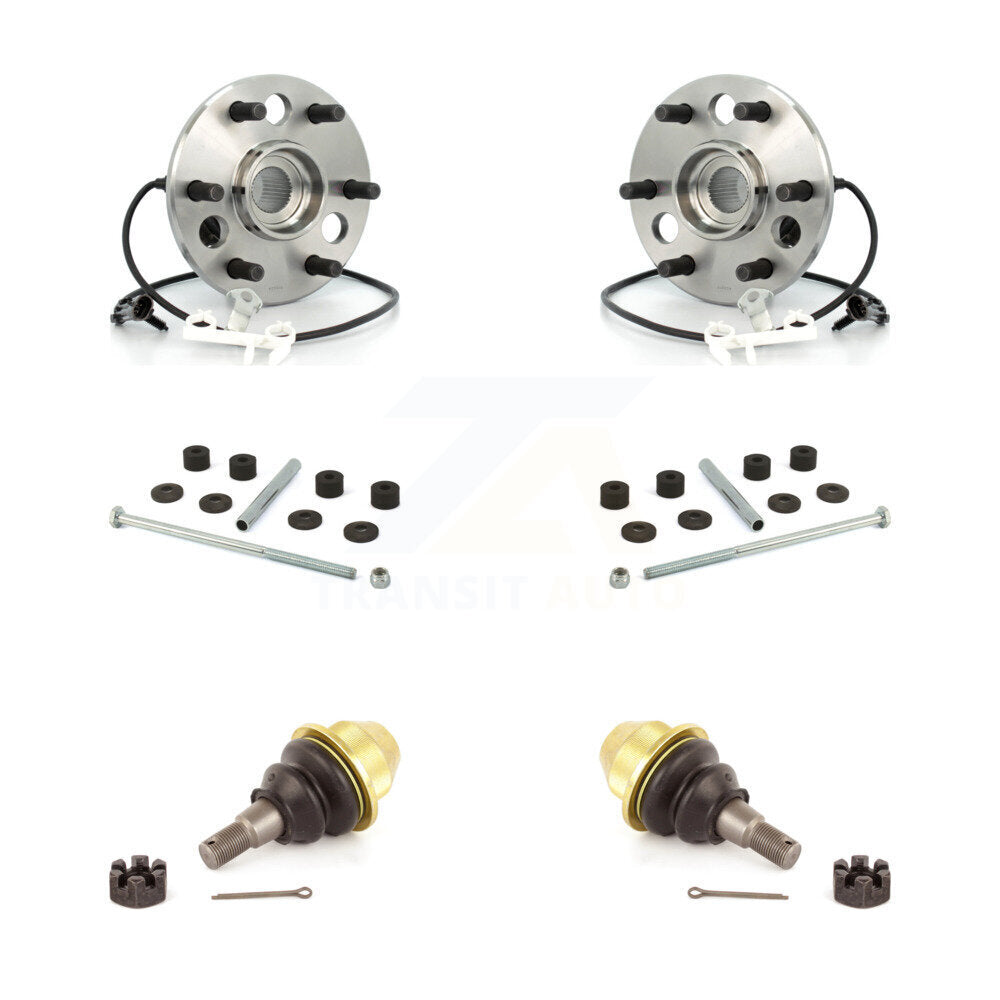 Bearing Lower Ball Joint Sway Bar Link Front Kit For GMC Yukon Cadillac Escalade