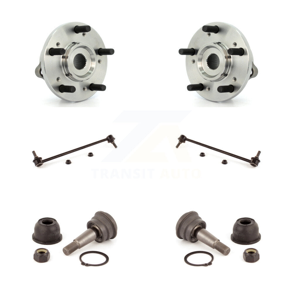 Bearing Lower Ball Joint & Sway Bar Link Front Kit For Mitsubishi Eclipse Galant