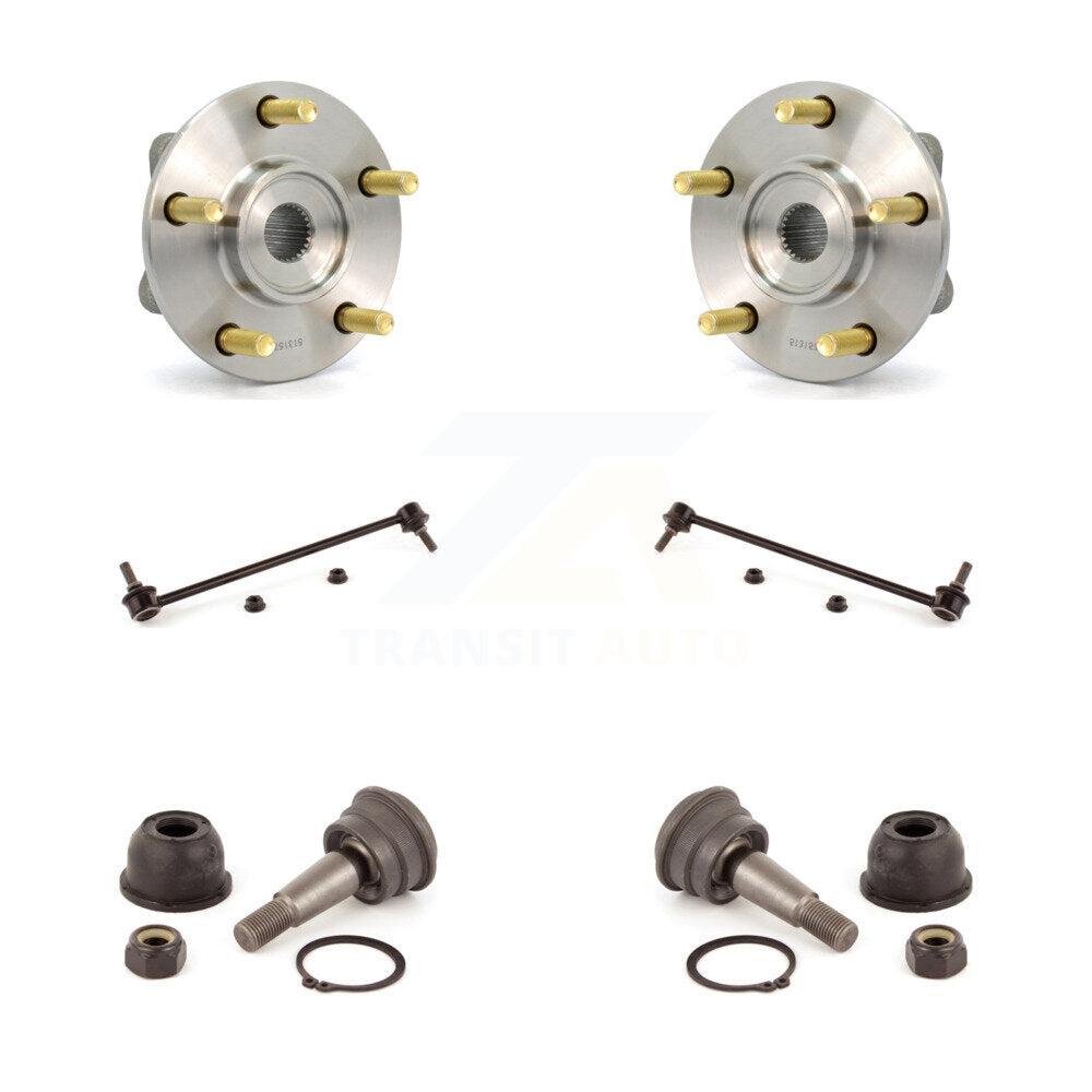 Bearing Lower Ball Joint & Sway Bar Link Front Kit For Mitsubishi Galant Eclipse