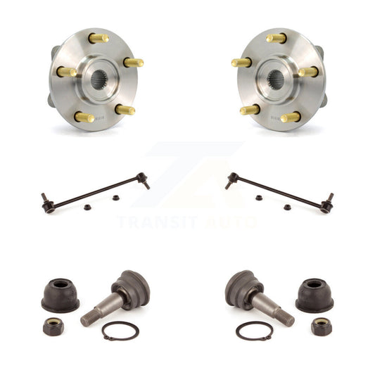 Bearing Lower Ball Joint & Sway Bar Link Front Kit For Mitsubishi Galant Eclipse
