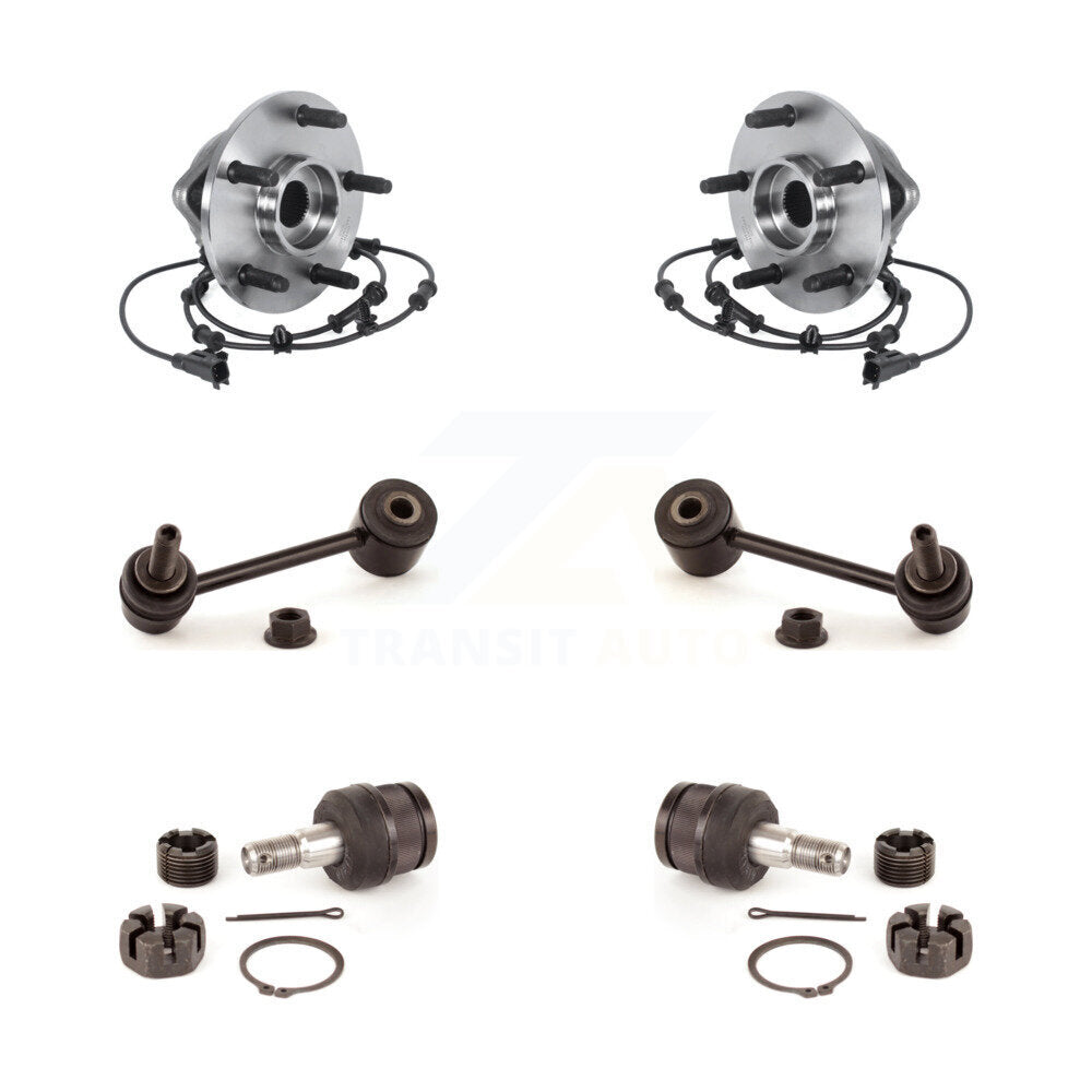 Bearing Lower Ball Joint Sway Bar Stabilizer Link Front Kit For Jeep Wrangler JK
