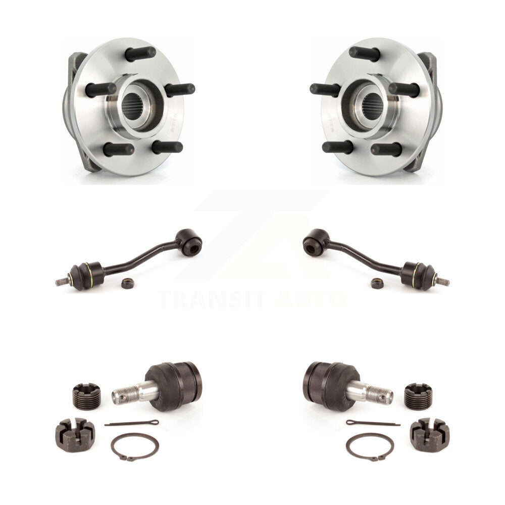 Bearing Lower Ball Joint Sway Bar Stabilizer Link Front Kit For Jeep Wrangler TJ