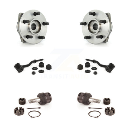 Hub Bearing Lower Ball Joint And Link Front Kit For Jeep Cherokee Grand Comanche