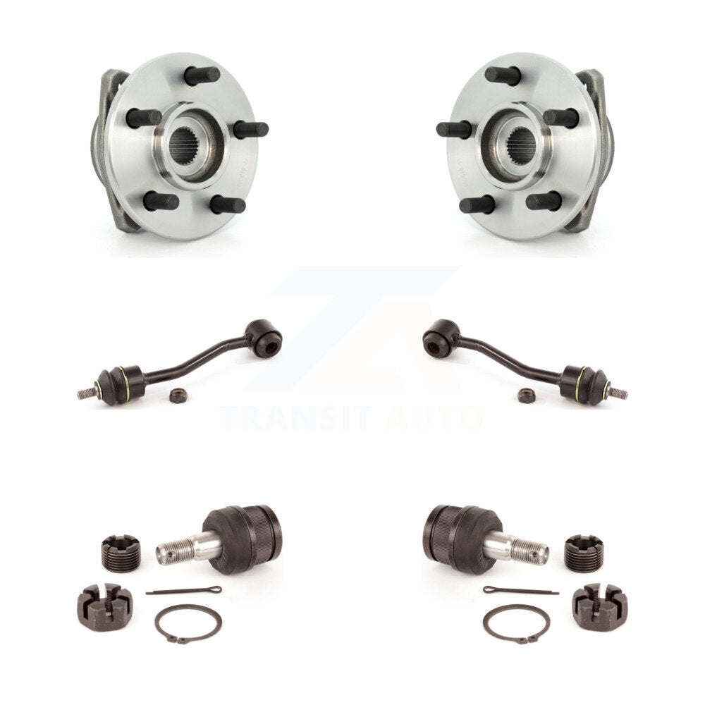 Bearing Lower Ball Joint Sway Bar Stabilizer Link Front Kit For Jeep Wrangler TJ