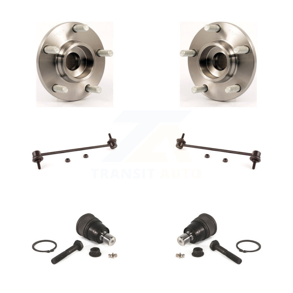 Bearing Assembly Lower Ball Joint Sway Bar Stabilizer Link Front Kit For Mazda 3