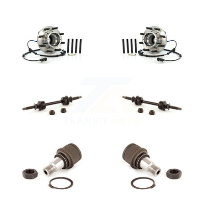 Hub Bearing Lower Ball Joint Link Front Kit For Ford F-350 Super Duty F-250 4WD