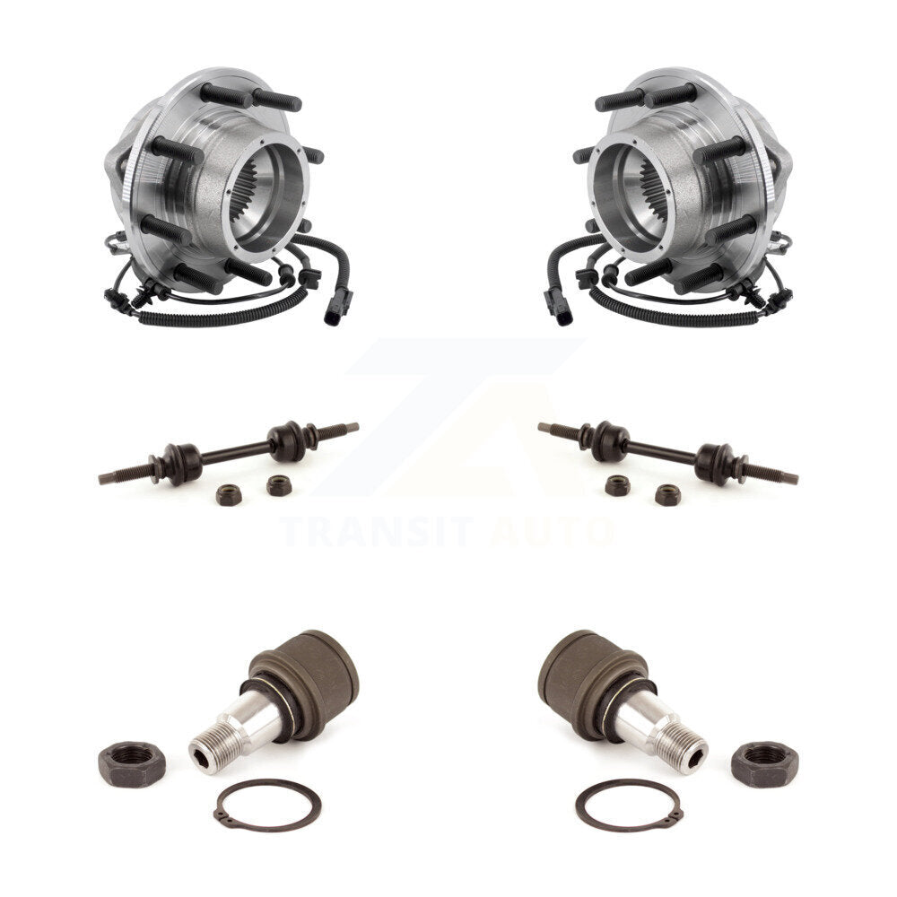 Bearing Lower Ball Joint & Sway Bar Link Front Kit For Ford F-350 Super Duty 4WD