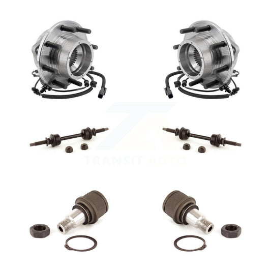 Bearing Lower Ball Joint & Sway Bar Link Front Kit For Ford F-350 Super Duty 4WD