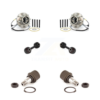 Hub Bearing Lower Ball Joint Link Front Kit For Ford F-350 Super Duty F-250 4WD