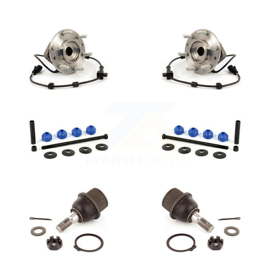 Bearing Lower Ball Joint Link Front Kit For Chevrolet Trailblazer GMC Envoy Saab